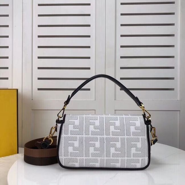 FENDI fabric bag F0386 white