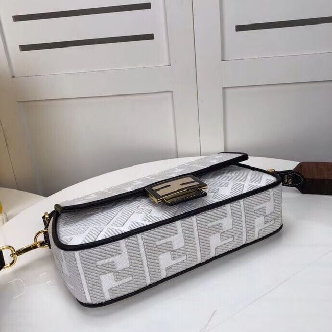 FENDI fabric bag F0386 white