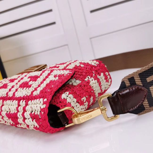 FENDI fabric bag F0904 red