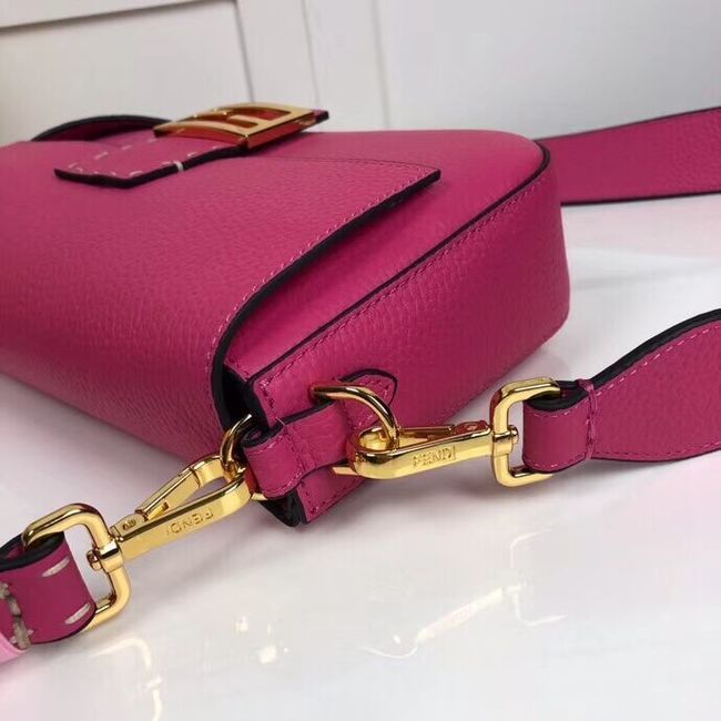 Fendi BAGUETTE leather bag F2466 rose