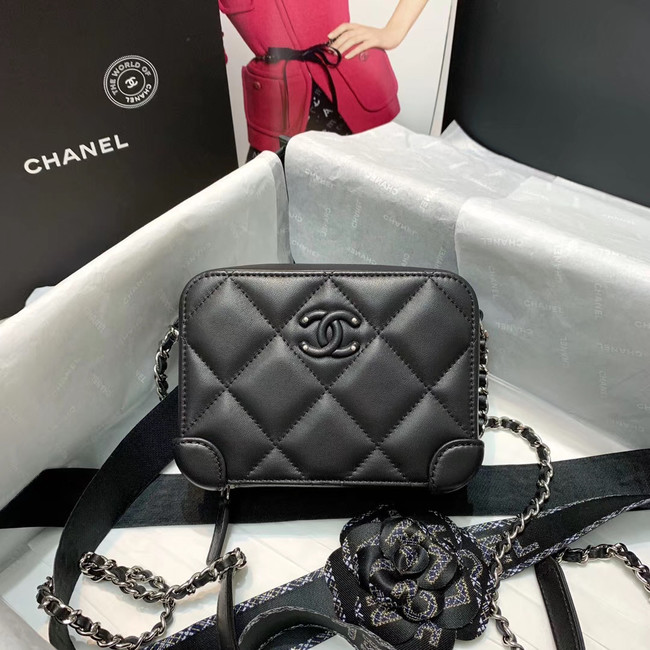 CHANEL 2020 New Style Original Leather Ball Grain Bag AP1132 black