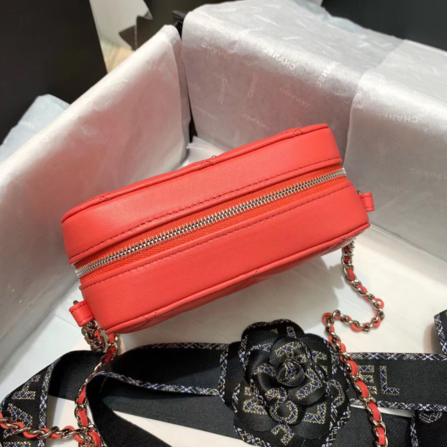 CHANEL 2020 New Style Original Leather Ball Grain Bag AP1132 red