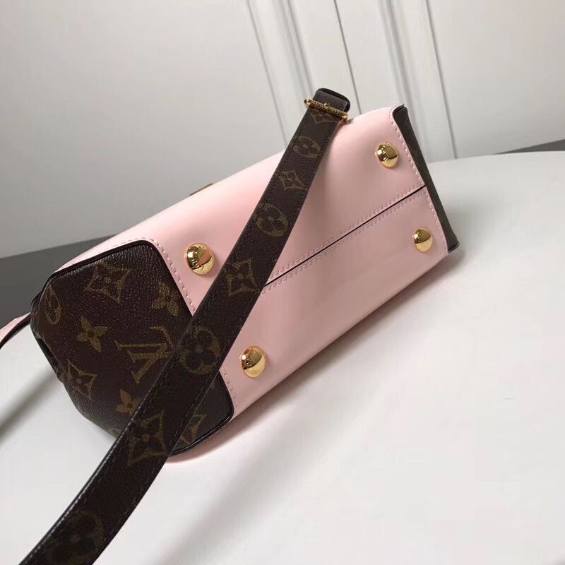 Louis Vuitton Monogram Canvas Cherrywood Original Patent Leather M53355 Pink