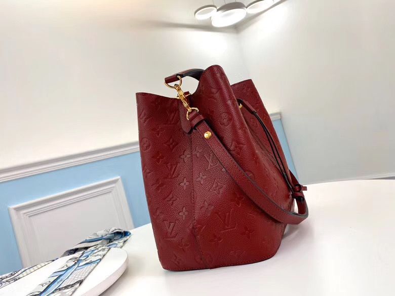 Louis Vuitton Monogram Empreinte Neonoe Original Leather M45256 Red