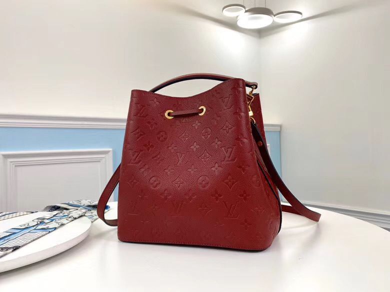 Louis Vuitton Monogram Empreinte Neonoe Original Leather M45256 Red