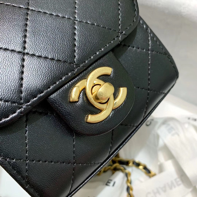 Chanel flap bag AP0997 black