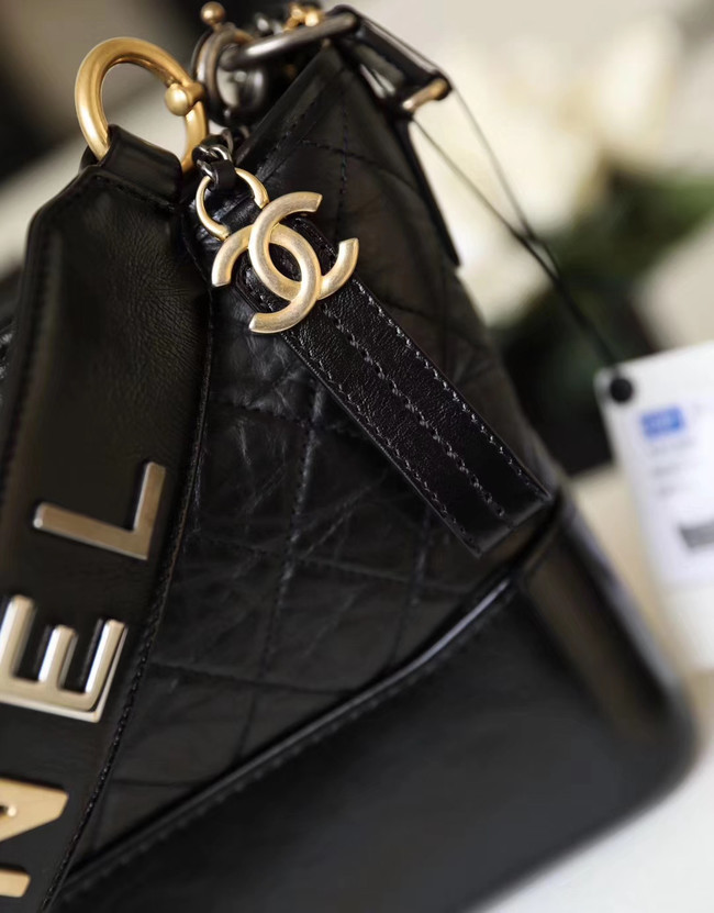 Chanel gabrielle hobo bag A93824 black