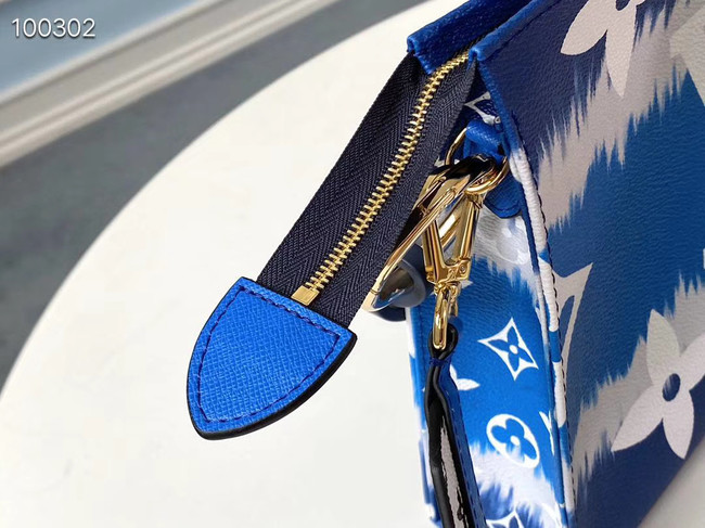 Louis Vuitton Monogram Canvas Original Leather M68137 blue