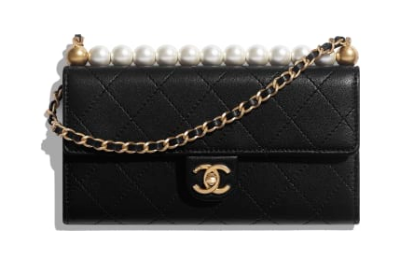 Chanel flap bag AP1001 black