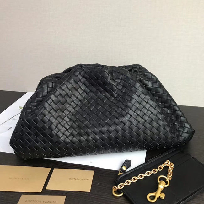 Bottega Veneta Weave Clutch bag 585853 black