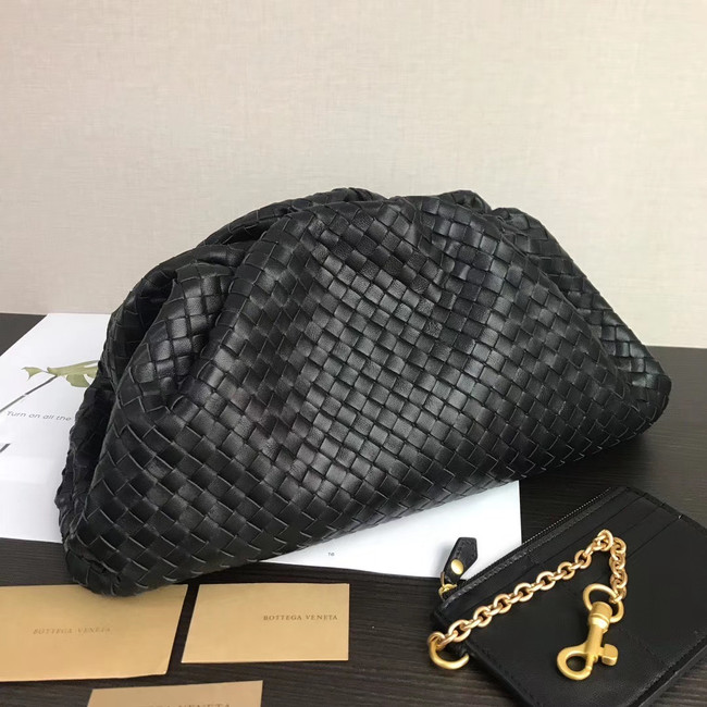 Bottega Veneta Weave Clutch bag 585853 black