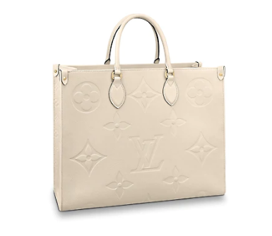 Louis vuitton ONTHEGO M45081 cream