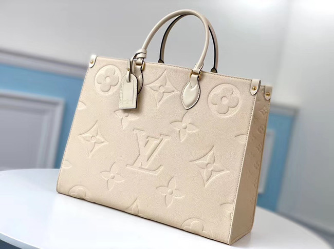 Louis vuitton ONTHEGO M45081 cream