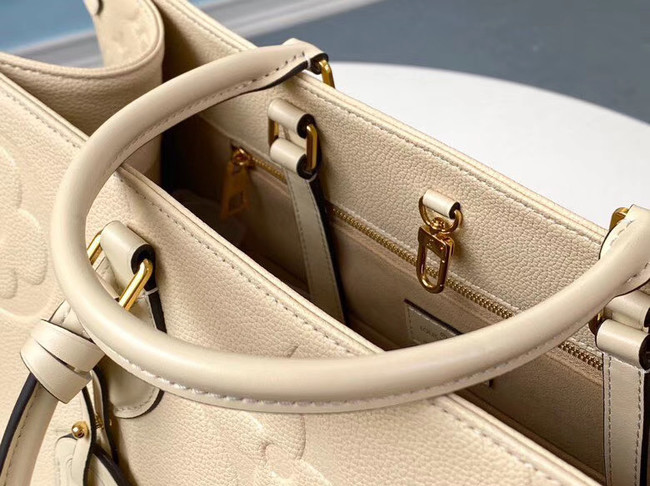 Louis vuitton ONTHEGO M45081 cream