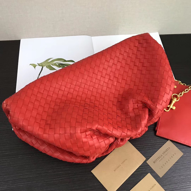 Bottega Veneta Weave Clutch bag 585853 red