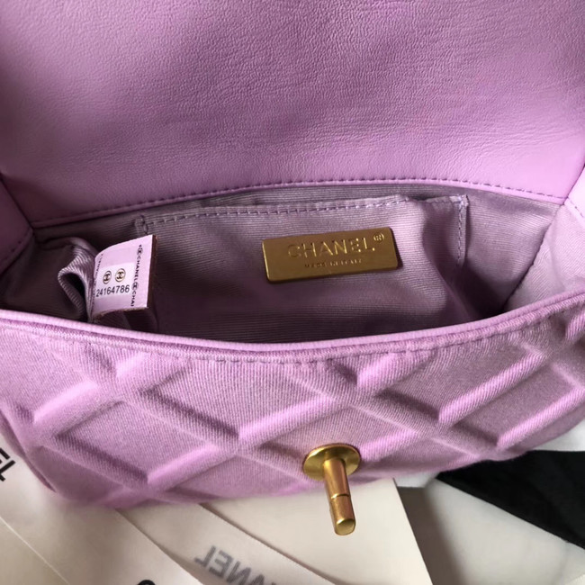 Chanel 19 Bodypack AS1163 Lavender