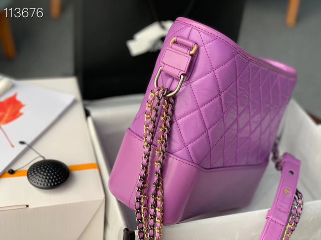 Chanel gabrielle hobo bag A93824 Lavender