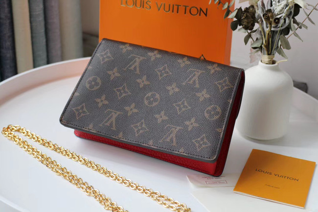 Louis Vuitton Monogram Canvas Original Chain bag M60357 red