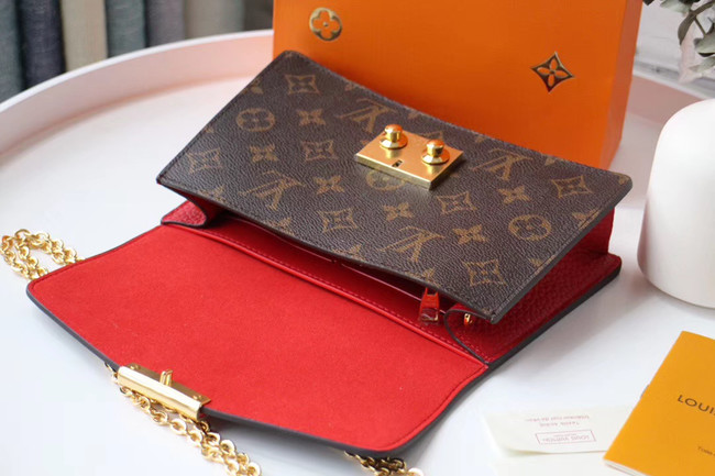 Louis Vuitton Monogram Canvas Original Chain bag M60357 red