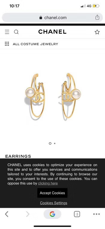 Chanel Earrings CE4772