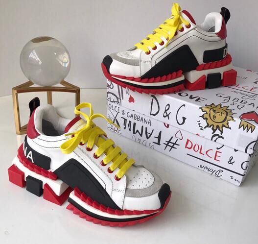 Balenciaga SNEAKER Shoes BL89H Yellow&White&Black&Red