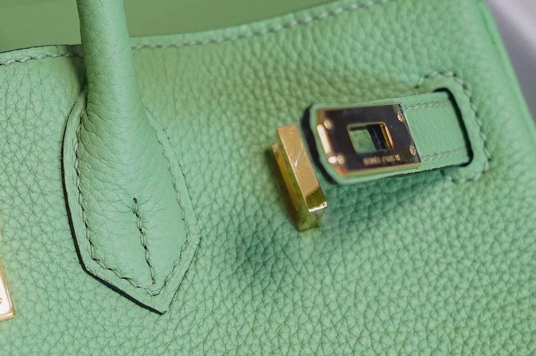 Hermes Birkin 25CM Togo Leather H5601 green