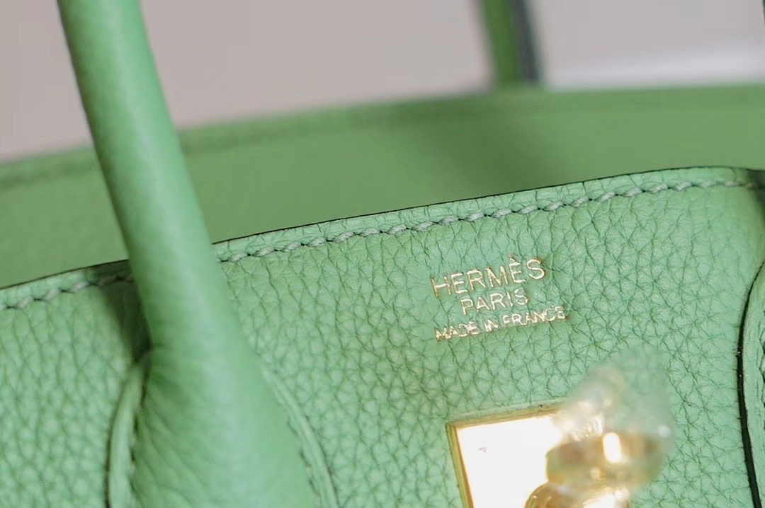 Hermes Birkin 25CM Togo Leather H5601 green