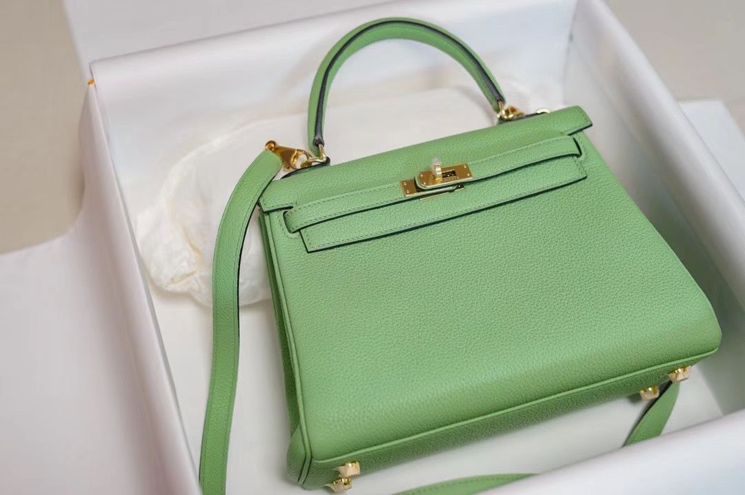 Hermes Kelly Togo Leather H5600 green