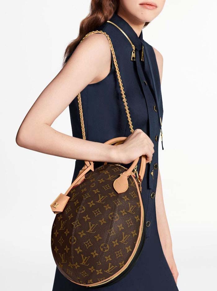 Louis Vuitton Monogram Canvas EGG SOUPLE M45269 Black