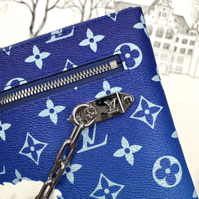 Louis Vuitton TOILET POUCH XL M45480 blue