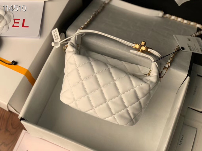 Chanel Small hobo bag AS1745 white