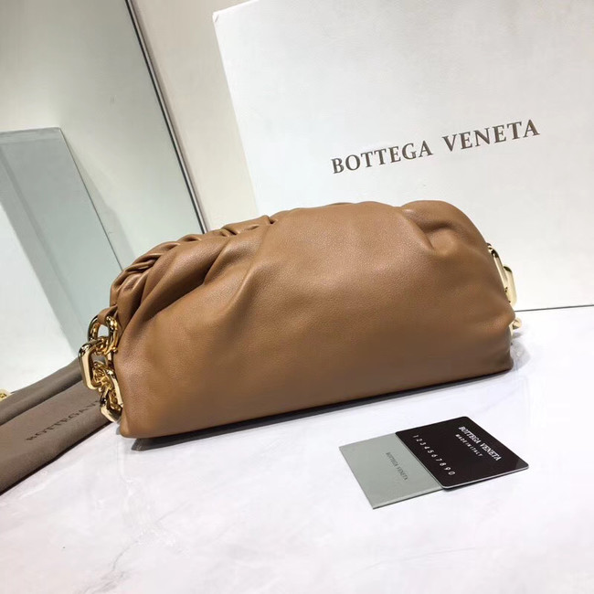 Bottega Veneta Nappa lambskin soft Shoulder Bag 620230 brown