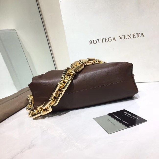 Bottega Veneta Nappa lambskin soft Shoulder Bag 620230 dark purple