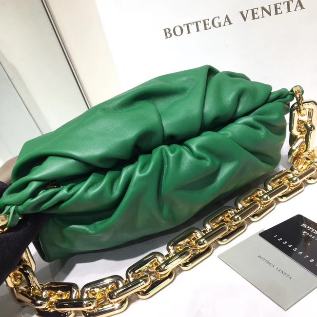 Bottega Veneta Nappa lambskin soft Shoulder Bag 620230 green