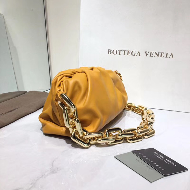 Bottega Veneta Nappa lambskin soft Shoulder Bag 620230 yellow