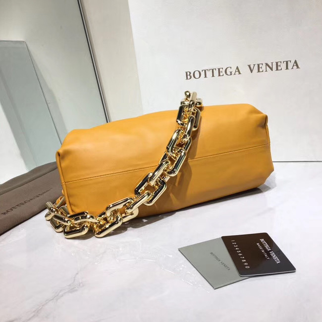 Bottega Veneta Nappa lambskin soft Shoulder Bag 620230 yellow