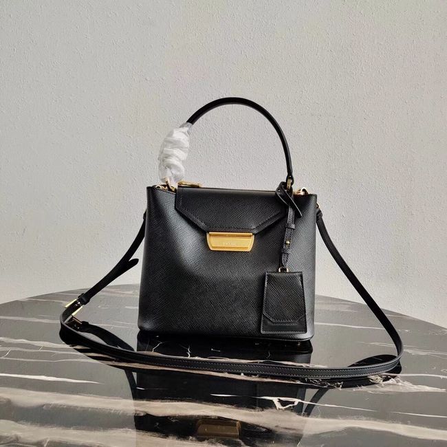 Prada Calf skin tote 1BN012 black