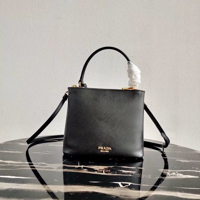 Prada Calf skin tote 1BN012 black