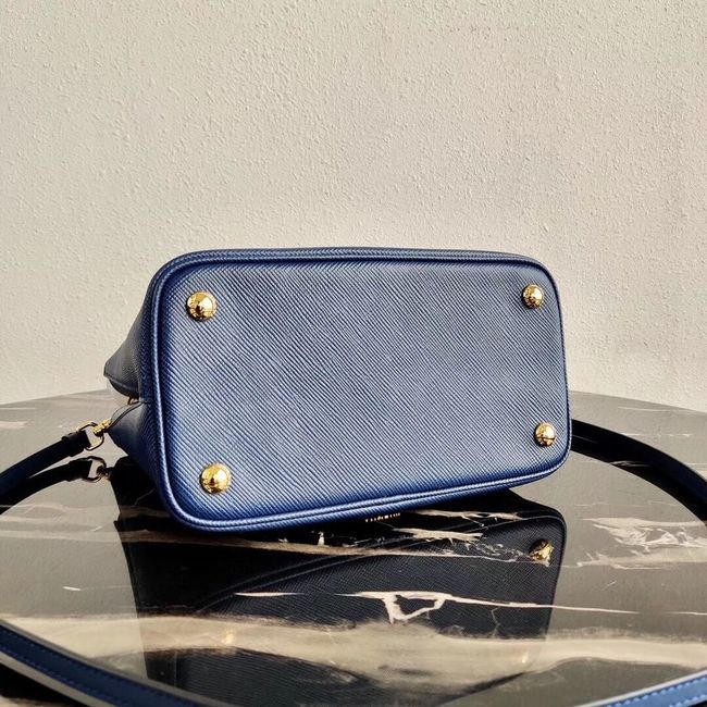 Prada Calf skin tote 1BN012 blue