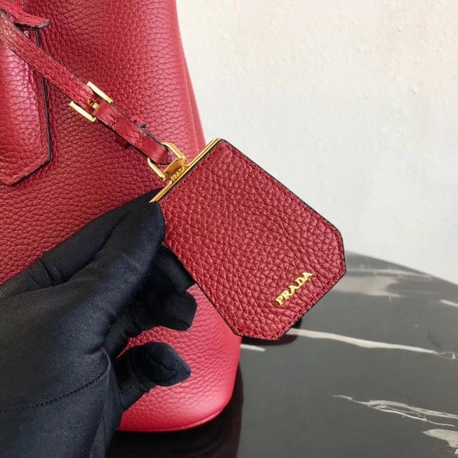 Prada Deer skin bag 1BG008 red