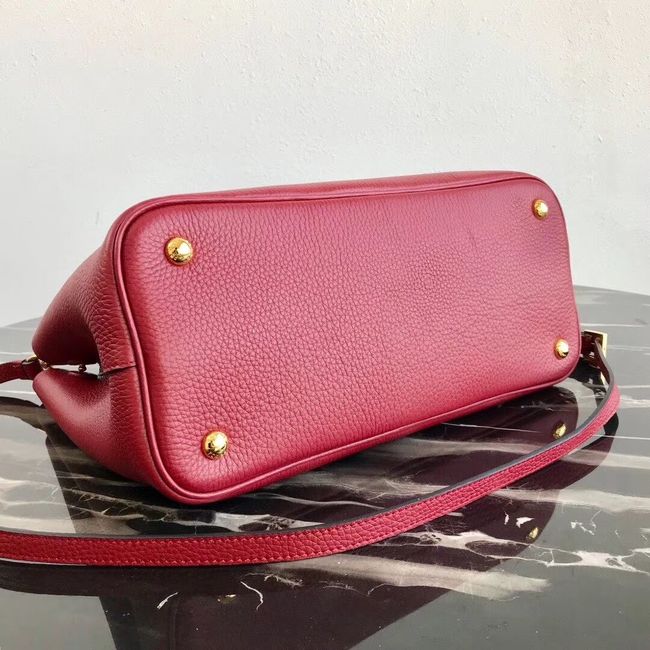 Prada Deer skin bag 1BG008 red