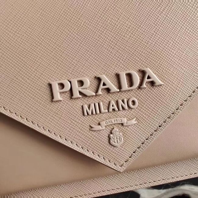 Prada Saffiano leather mini-bag 1BP020 apricot