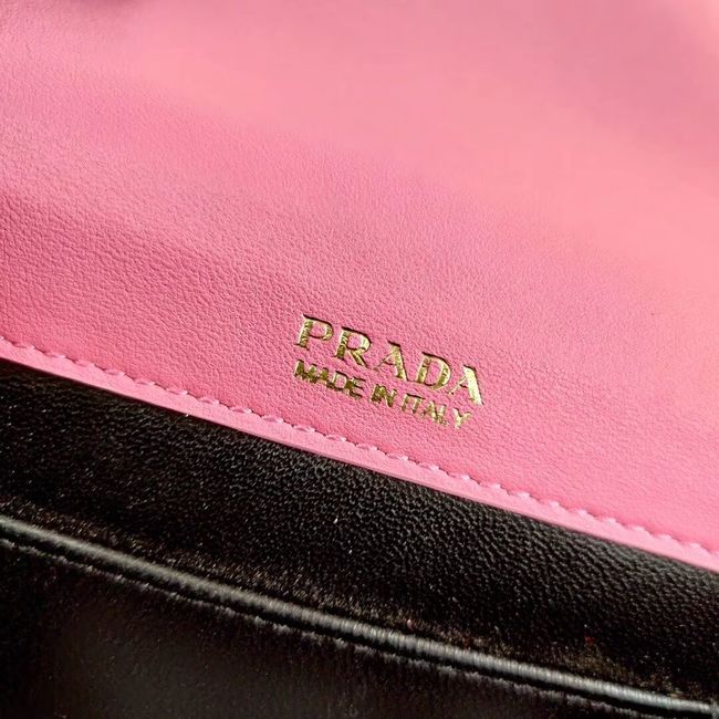 Prada Saffiano leather mini-bag 1BP020 pink