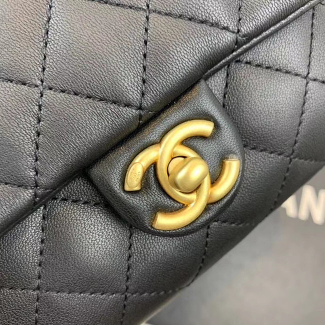 CHANEL Bowling Bag AS1359 black