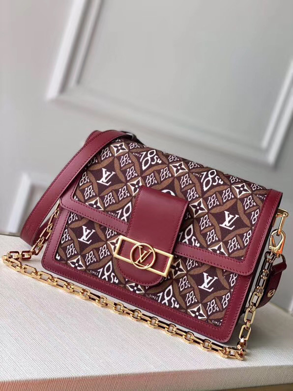 Louis Vuitton DAUPHINE M57211 Burgundy