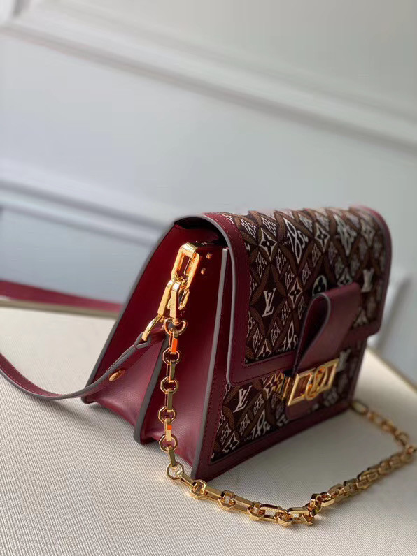 Louis Vuitton DAUPHINE M57211 Burgundy