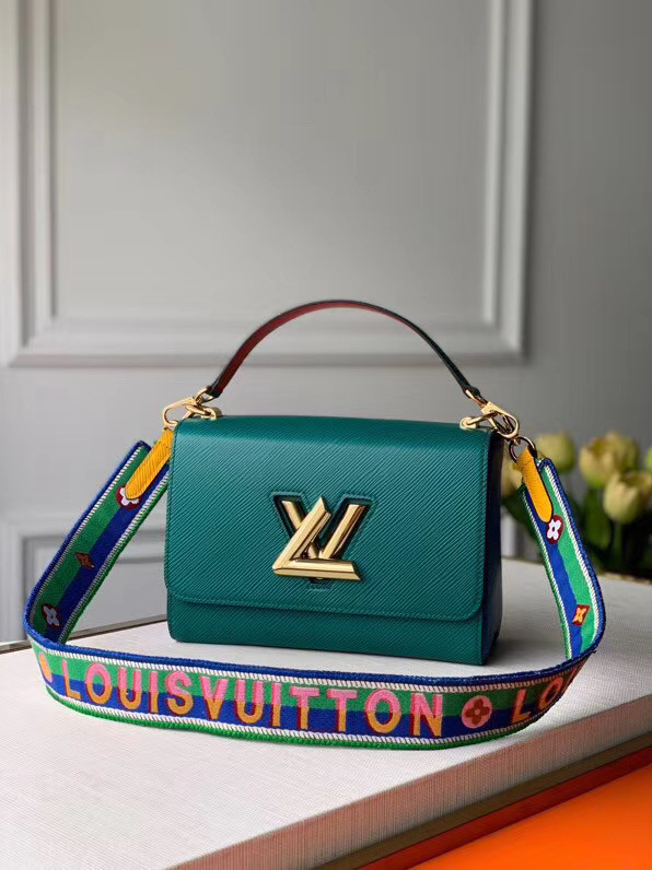 Louis Vuitton twist medium tote bag M55851 Emerald