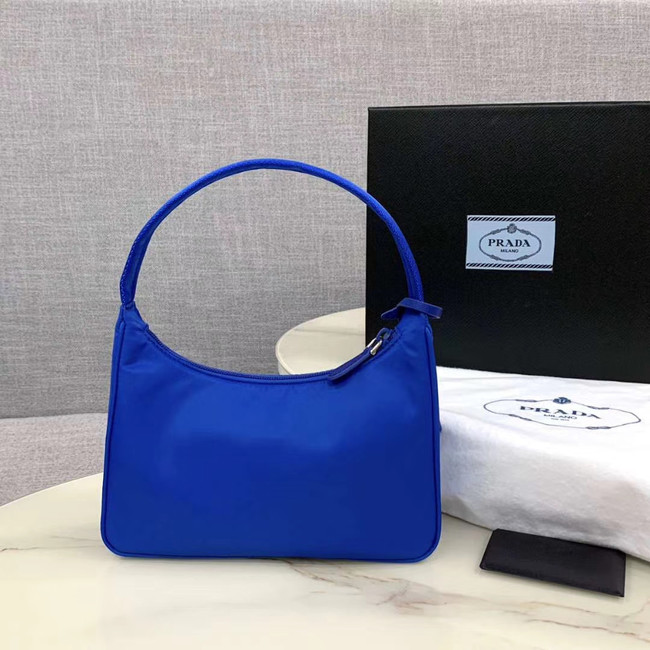 Prada Re-Edition 2000 nylon mini-bag 1NE515 Electro optic blue