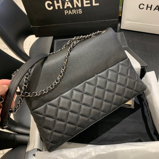 Chanel Lambskin flap bag 8095 black