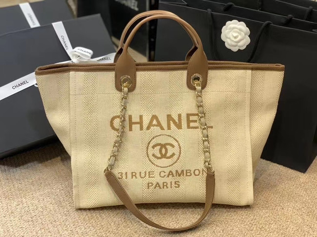 Chanel Shopping bag A66941 Beige